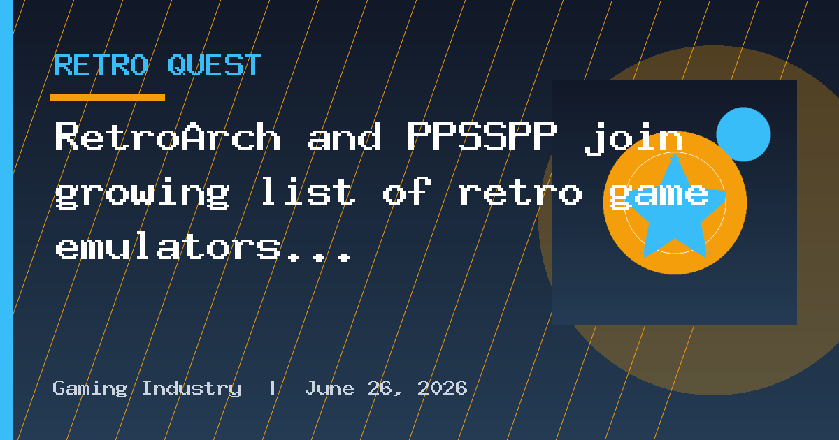 RetroArch and PPSSPP join growing list of retro game emulators for iPhone