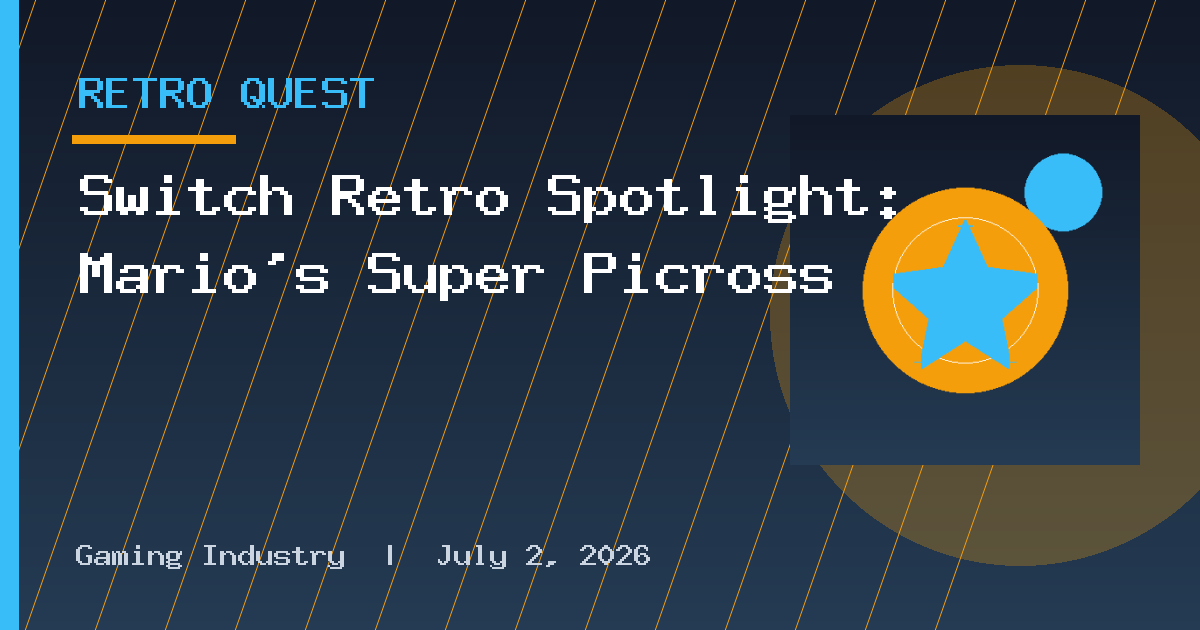 Switch Retro Spotlight: Mario's Super Picross